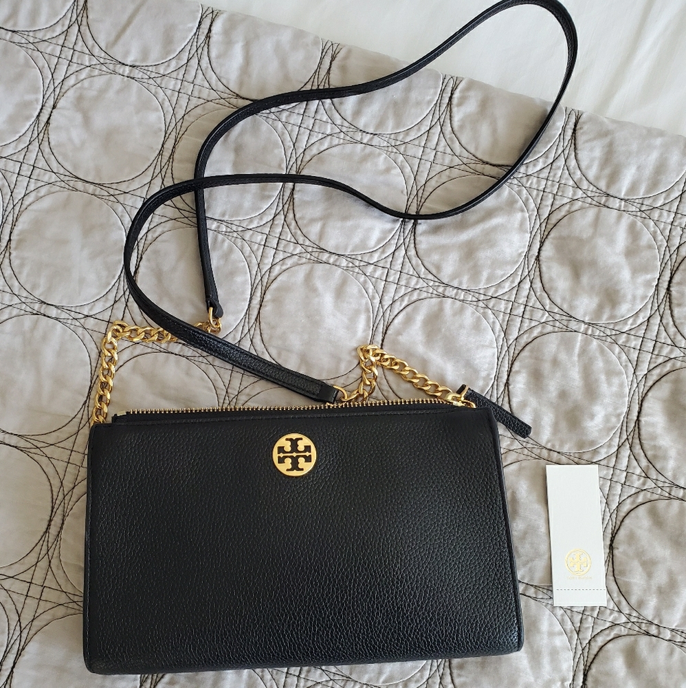 Tory Burch Mini Everly Leather Crossbody Bag